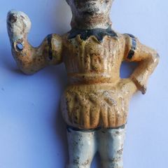 Vintage Cast Iron  Clown or Jester