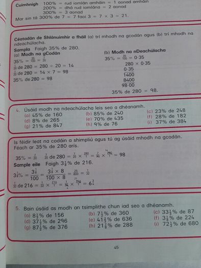 Gaeilge Gafa le Mata vintage school books