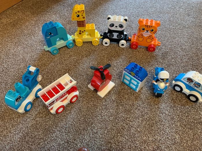 LEGO Duplo Train and cars