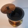 Antique Box Camera with Brass Lens Image 2