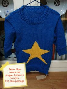 Hand knitted