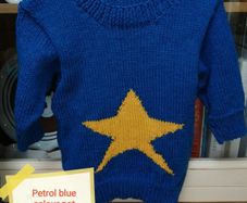 Hand knitted