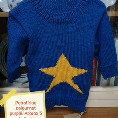 Hand knitted