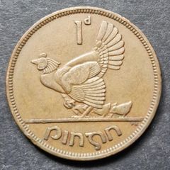 Ireland 1941 Penny 1d coin