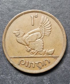 Ireland 1941 Penny 1d coin