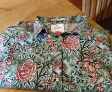 Womans plus size. Khaadi Floral shirt..new with tags.