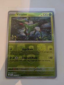 Pokemon - Virizion Master Ball Holo - White Flare