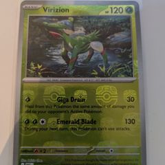 Pokemon - Virizion Master Ball Holo - White Flare