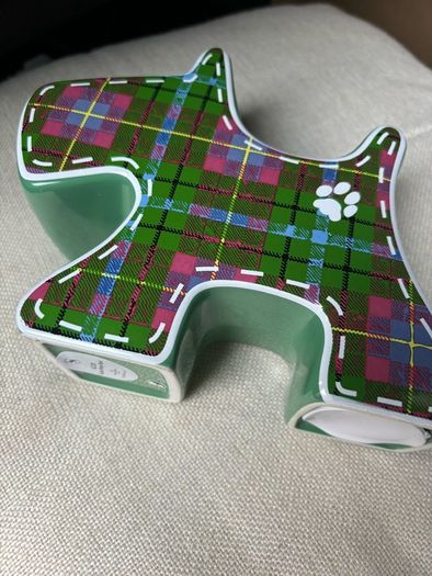 Brand New Ceramic Scottie Dog Money Bank