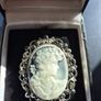Vintage Cameo Brooch Image 2