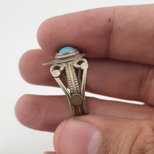 15 Rustic Brass Rings Mixed Traditional Glass & Stone Ring Collection
