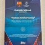 Match Attax 25/26 David Villa UCL Medal Winner Relic Card Image 2