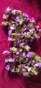 Selection 3 - 2 x Light Purple Rose - Fake Artificial Flowers Garland, approx 2.5m long each Wedding Arch