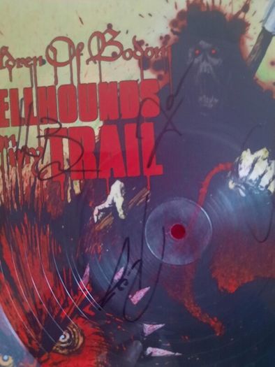 CHILDREN OF BODOM: Hellhounds On My Trail  - (Fully Autographed Picture Disc)
