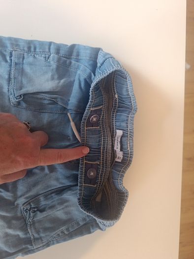 Blue Denim Shorts
