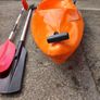 Kayak plus 2 paddles and 2 bouyancy aides Image 4