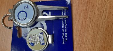 2005 Ryder Cup Divot Tool and markerwith Hap clip