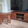 Mahogony Table Nest / TV Table Image 2