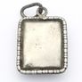 Real Butterfly Wing Silver Charm, Mid Century Art Image 3