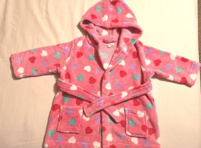 (Debenhams) Bluezoo Girls Pink Dressing Gown