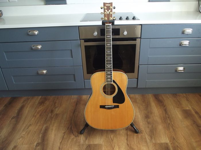 Rare vintage 1986 Yamaha FG-460S Acoustic Guitar with original case
