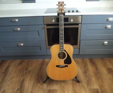 Rare vintage 1986 Yamaha FG-460S Acoustic Guitar with original case