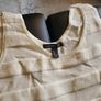 Mango Basics Black & Cream Colour Block Dress  Size S Image 3