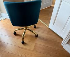 Teal velvet office chair swivel chair