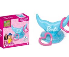 Brand New Mattel Barbie Inflatable Ring Toss Game - RRP - 9.50