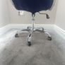 Airbus A320/A321 Aircraft Seat Swivel Office Chair | Genuine Airline Seat with Tray Table & Life Jacket Image 5