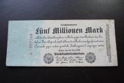 Germany. Reichsbanknote. 5 Millionen Mark (25.7.1923) Nice Condition!