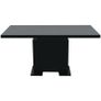 Extendable Dining Table High Gloss Black Image 5