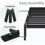Super King Bed Frame 6ft with Rounded Corner Legs Image 5
