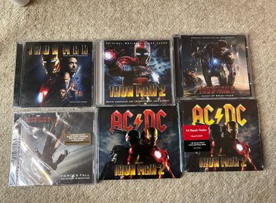 Ironman CD Soundtrack x6