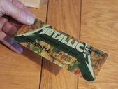 Metallica replica Souvenir concert ticket