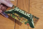 Metallica replica Souvenir concert ticket
