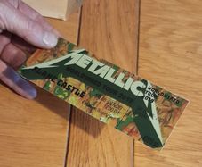 Metallica replica Souvenir concert ticket