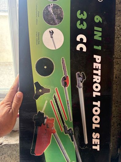 6 in 1 strimmer hedge trimmer bush cutter pole pruner etc