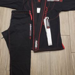 black and red bjj gi size m4