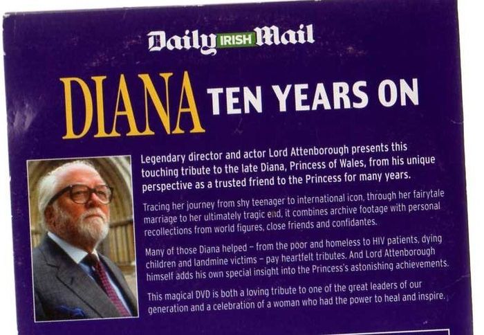 Diana - 10 Years On - Contains Previously Unseen Film Footage - Narrated By Lord Attenborough
