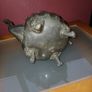 Antique Pewter Teapot Image 4