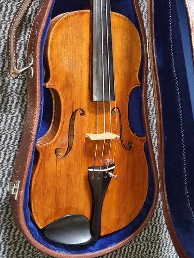 Violin 4/4 Hopf Violin from approx.1875. Rare Double stamped. In Very good condition