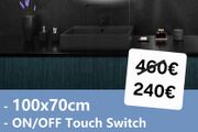 LED Bathroom Mirror 100x70cm