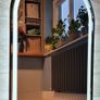 LED Bathroom Mirror Black Frame Image 2