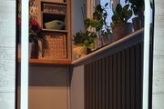 LED Bathroom Mirror Black Frame Defogger Dual LED
