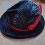 Fancy Dress Black Hat Image 2