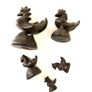 Antique 19th century Burmese bronze opium weights Image 5