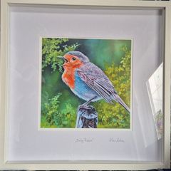 Baby Robin | FineArt Print | framed