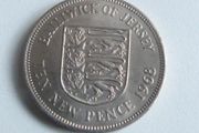 Uncirculated Jersey 10 pence