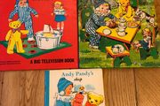 Three Rare Vintage Andy Pandy's Winter Picnic